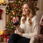 SIPBYSOP Personalized Stemless Wine Glass – Initial Engraved Customized Gift Monogrammed A-Z，19 OZ, Christmas Anniversary Birthday Gifts for Women - Image 3