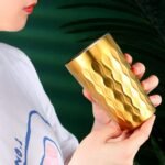 BOOTLION 10oz Stainless Steel Cup Set, 2Pcs Double Wall Metal Cup，Vacuum Stackable Insulated Portable Drinking Tumblers Unbreakable Glasses，for Home Outdoor Restaurant(Silver) - Image 4