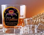 Personalized Royal Whiskey Glasses Set of 2, Custom Crown Whiskey Tumbler, Gift for Dad, Canadian Whisky Glass, Birthday Gift, Father's Day Gift, Whiskey Glass Set (Square) - Image 8