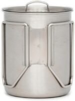 The Pathfinder School Stainless Steel 32oz Water Bottle, Cup with Bat Wing Handles, and Stove Set - Image 6