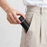 Mini Water Bottle, 150 ml /5 oz Mini Vacuum Insulated Water Bottle Small Stainless Steel Water Bottle for Hot and Cold Drinks, Coffee Cup Pocket Bottle Slim Bottle Reusable (Black) - Image 8