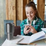 HASLE OUTFITTERS 30oz Stainless Steel Tumbler, Double Wall Vacuum Insulated Travel Mug Tumbler, Durable Insulated Coffee Mug, Gift Box Set (Grey, 1) - Image 6