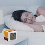 GHEPSDW Simple Bottle of Water Alarm Clock NightLight Alarm Clock with 7 Color Changing Night Light Smart Digital Clocks Temperature Date for Heavy Sleepers Simple Operation Easy to Use - Image 6