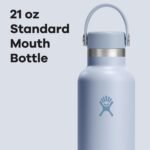 Hydro Flask Water Bottle - Insulated Stainless Steel - Non Spill, Leakproof in 21 Oz Surf Blue - Image 4
