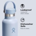 Hydro Flask Water Bottle - Insulated Stainless Steel - Non Spill, Leakproof in 21 Oz Surf Blue - Image 5