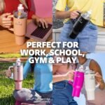 Cirkul 40oz. Lilac Stainless Steel Tumbler with Handle, All-Day StrawSip™, Double-Wall Insulated - Image 4