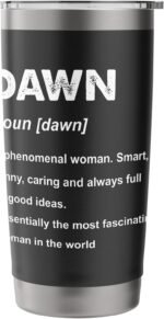 Dawn Name Stainless Steel Insulated Tumbler - Image 4