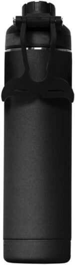 ORCA Hydra 34oz | Insulated, Stainless Steel Water Bottle with Powder Coat Finish & Silicone Grip Whale Tale Handle, Dishwasher Safe Sports Bottle — Black - Image 4