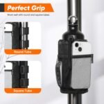 Belinous Bike Cup Holder for 8-24oz Bottles, Scooter Water Bottle Holder for Walker Wheelchair UTV Golf Cart and Boat, e-Bike Drink Holder with Net Pockets and Hook and Loop Straps - Image 5