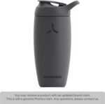 Promixx Pursuit Shaker Bottle New Edition– Insulated Stainless Steel Water Bottle and Shaker Cup, 18oz, Graphite Gray - Image 3