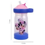 The First Years Disney Minnie Mouse Sip & See Kids Water Bottle - Water Bottle for Toddlers - Spill Proof Toddler Cup - 12 Oz - Image 3