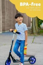 Jarlson® Kids Water Bottle CHARLI [12OZ] - Stainless Steel Thermo Bottle with Straw - Insulated, Spill Proof Waterbottle for School & Sports - Thermo Tumbler for Boys & Girls (Vehicles) - Image 4