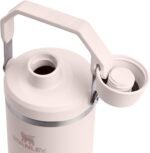 Stanley IceFlow 2.0 Fast Flow Tumbler with Handle 40 oz | Twist On Angled Spout Lid | Leakproof Water Bottle | Insulated Stainless Steel | BPA-Free | Rose Quartz - Image 3