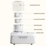Babysmooth Smart Bottle Warmer & Mixer – Waterless Heating + Silent Shake – Heat for Baby Formula & Breastmilk – BPA-Free, Automatic Even Mixing, Fast & Safe for New Parents - Image 4