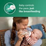 Philips Avent Natural Glass Baby Bottles with Natural Response Nipples (Medium Flow, Flow 3), 8oz, 4-Pack, SCY913/04 - Image 3