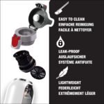 SIGG - Insulated Water Bottle White - Thermo Flask Hot & Cold One with Tea Infuser - Leakproof - BPA Free - 18/8 Stainless Steel - 10 Oz - Image 4