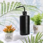 Nuogo 4 Pcs 500 ml Tattoo Wash Bottle Water Squirt Bottle Lab Squeeze Bottles for Eyelash Extensions, Tattoo Supplies, Cleaning, Succulent Watering (Black) - Image 5