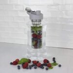 JOEY'Z Large (60 oz - Half Gallon) Fruit Infuser Water Bottle BPA Free for Travel, Workouts, Camping, Sports Bottle - Image 3
