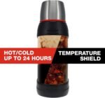 Cummins CMNTHERMOSSS Large 2-Liter Stainless Steel Insulated Water Bottle 67-Ounce Vacuum-Insulated Thermal-Chrome and Red - Image 3