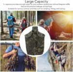 equlup 1L Camping Water Bottle, Leak Proof Wide Mouth Sports Drinking Cup Portable Running Water Tumbler Container for Outdoor Gym Hiking Travel (Russian Digital) - Image 4