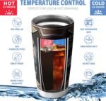 Equoza Christian Faith Tumbler for Men, Dad, Husband, Grandpa Warrior Of God Faith Tumbler 20 oz Stainless Steel Travel Mugs with Lids,Christian Gifts for Men - Image 3