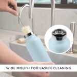 Bambaw Insulated 750ml Vacuum Water Bottle – Light Blue, Stainless Steel, Leakproof, Walking Bottle - Image 5
