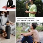 Bambaw Insulated 750ml Vacuum Water Bottle – Light Blue, Stainless Steel, Leakproof, Walking Bottle - Image 6