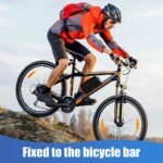 Universal Bike Cup Holder Set - Water Bottle Holder for Bike, Scooter, Wheelchair, Big Capacity Thermal Bag with Mesh Pocket for Water Bottle (with Thermal Bag) - Image 3