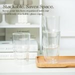 KEMORELA 16oz Double Wall Glass Tumbler 2-Pack, Clear Insulated Borosilicate Glasses for Iced Coffee, Cold Brew, Smoothie, Cocktail & Iced Tea - Image 5