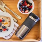 Contigo Byron Snapseal Travel Mug, Stainless Steel Thermal mug, vacuum flask, leakproof tumbler, coffee mug with BPA free Easy-Clean Lid, 470 ml, Gunmetal - Image 5