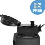 Embrava 24oz BPA-Free Plastic Sports Water Bottle with Time Markers - Image 5