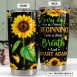 SANDJEST Inspirational Gifts for Birthday Inspirational Cups Tumbler 20oz Stainless Steel Insulated Tumblers Coffee Travel Mug Cup Motivational Gift for Women Friends Coworker - Image 3