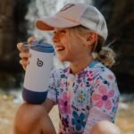 BOTTLE BOTTLE Kids Water Bottle 12 oz Kids Insulated Cup with Leak Proof Lid Silicone Boot Stainless Steel Straw Cup for School Sports Travel Gifts for Boys Girls blue - Image 4