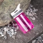 AceCamp 12oz Small Water Bottle 2 Pack with Straw for Kids and Adults BPA Free Tritan Sports Fitness Bottle Leak-Proof Durable Pink 2pcs - Image 7