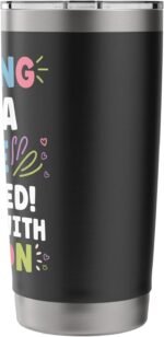 DONNA Personalized Name Funny Cute Custom DONNA Name Stainless Steel Insulated Tumbler - Image 3