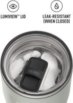 THERMOS ICON SERIES, Stainless Steel Tumbler with Slide Lock, 24 Ounce, River Rock - Image 5