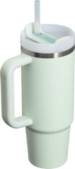 STANLEY Quencher H2.0 Tumbler with Handle and Straw 30 oz | Flowstate 3-Position Lid | Cup Holder Compatible for Travel | Insulated Stainless Steel Cup | BPA-Free | Mist - Image 3