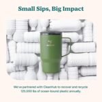 REDUCE 18 oz Hot1 Stainless Steel Insulated Mug with Temperature Adjusting Lid - Dual-Wall Vacuum, Cupholder Friendly - Keeps Drinks Hot for 6 Hours - Ideal for Coffee, Tea & Other - Pink Salt - Image 5