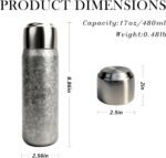 Linton Arts Titanium Travel Coffee Mug, 17oz Insulated Coffee Tumbler with Lid, Double-Wall Vacuum Leak Proof Travel Mug for Coffee, Tea, Camping & Hiking - Image 3