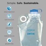 Nalgene 96-Ounce Wide Mouth Canteen Water Bottle - Image 3