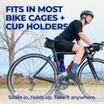 Rolling Sands USA Made Reusable 24 oz Sports Water Bottles, 8 Pack, BPA-Free, Easy Open Pull-Top, Fits Most Bike Cages, Dishwasher Safe, Lightweight - for Kids to Adults, Clear Frost - Image 4