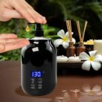 Flylin Massage Oil Warmer, Temperature Control Lotion Bottle Warmer Heater with Two Oil Bottle, Smart Touch Key Digital Massage Oil Heater for SPA/Salon/Barber Shops/Home - Image 5