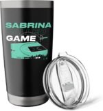 Sabrina Ionescu - Called Game from the Logo - NY Basketball Stainless Steel Insulated Tumbler - Image 5