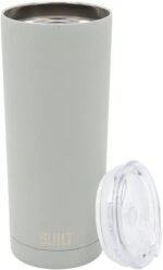 BUILT 20 Ounce Double Wall Vacuum Sealed Stainless Steel Coffee and Water Tumbler Easy to Clean Tritan Lid with Rotating Splash Guard, Storm Gray,5286360 - Image 3