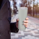 BUILT 20 Ounce Double Wall Vacuum Sealed Stainless Steel Coffee and Water Tumbler Easy to Clean Tritan Lid with Rotating Splash Guard, Storm Gray,5286360 - Image 6