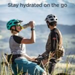 Schwinn Reflective Insulated Water Bottle with Holder for Bicycle, 26 oz, BPA-Free, Dual-Stage Nozzle, Easy Squeeze, Cage Easily Mounts to Bike, Night Visibility, Bike Water Bottle Holder Combo - Image 5