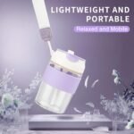 Glass Bottle Kids 15oz Portable,Leak - Proof, Easy to Carry Glass Water Bottles,Ideal for On - the - Go Sipping (Purple) - Image 5