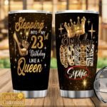 23rd Birthday Bliss Custom Name 20oz Vacuum Insulated Stainless Steel Tumbler Thoughtful Gift for Her Customized Name Tumbler Personalized With Lid Engraved 20oz with Lid - Image 3
