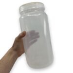 Eisco - 2000mL Polypropylene Wide Neck Reagent Bottle - Durable, Leak-Proof, Lab, Educational & Industrial Use - Image 4