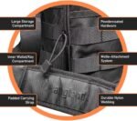 Rangland Insulated 1 Gallon Water Bottle with Sleeve - Stainless Steel Wide Mouth Growler with Tactical Carrying Bag - Insulation for Hot/Cold Drinks (128oz) - Image 4